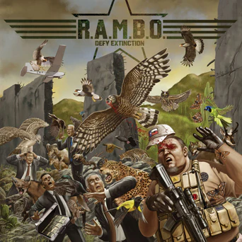 (image for) Rambo - Defy Extinction LP (Neon Yellow)